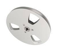 Jiawu 5Inch Empty Tape Reel Aluminum 3 Hole Nab Takeup for 1/4 | Open Reel Recorder Accessory, Standard NAB Flange, Replacement Take Up Reel, Aviation Alloy