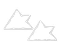 Jiawu 6Pcs Billiard Magical Rack Sheets, 10-Ball Pool Rack Paper Tip Tool Accessory, White Thin Film for Fast Perfect Ball Set Up, Durable Anti-Tear Pool Table Accessory