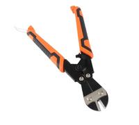 Jiawu 8 Inch Heavy Duty Mini Bolt Cutter, CRV Steel Wire Cable Cutter Pliers, Ergonomic Non-Slip Handle Cutting Tool for Bolts Chain Threaded Rod