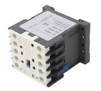 Jiawu AC Contactor 3P 20A Circuit Load Control Switch | Magnetic Coil Design, Silver Contact Points, Industrial Power Distribution, Compact ABS Housing