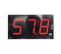 Jiawu Accurate Digital Noise Meter with LED Display for Workplace, 30-130dB Sound Noise Detector A Weighted for Engineering Type-C Wall Mount Decibel Meter