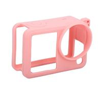 Jiawu Action Camera Silicone Protective Case with Shockproof Function for OSMO Action 6 High Elasticity Design 1 Unit (Pink)