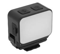 Jiawu Action Camera Video Light, Magnetic 3-Color Fill Light, Portable LED Video with 4-Level Brightness, 600mAh Battery, Cold Shoe Mount for Osmo Action 6