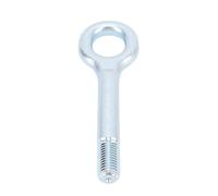 Jiawu Adjusted Front Towing Hook Ring for Nemo- Doblo, Strong Towing Eye Spare Parts for DIY Automobile Repair Lovers