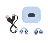 Jiawu AI Translation Earbuds Real Time, 144 Language Translator Earbuds, Bluetooth Translator, Noise Cancelling for Business, Travel (Blue)