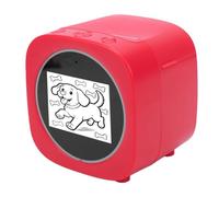 Jiawu AI Voice Sticker Printer, 2.4 Inch Screen Thermal Label Printer with Printing Paper, Portable Bluetooth Sticker Maker for Home Work Study DIY Gift