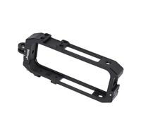 Jiawu Aluminum Alloy Utility Frame Action Camera Protective Cage Case with Cold Shoe Mount 1/4 Inch Screw Hole for ONE X2, Not Block Holes Buttons, Easy Installation