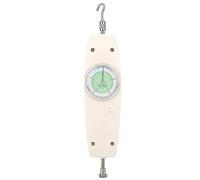 Jiawu Analog Dynamometer, 500N Capacity Handheld Force Gauge, Force Meter with Flat Cone Concave Convex Tips Hook Spacer Sleeve/Shaft Extender for Electronics Electrical Appliances Hardware Auto