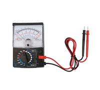 Jiawu Analog Multimeter Pointer Multitester AC DC Voltage Resistance Measurement Tool, High Accuracy 2.5% Error 18 Gears 21 Ranges, Perfect for Electrician Radio Teaching and