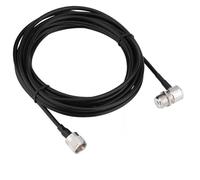 Jiawu Antenna Mount Cable, 5m PL259 UHF Connectors NMO Mount Cable, Car Radio with SO239 Interface Compatibility, for Vehicle Mobile Radio Antenna Systems