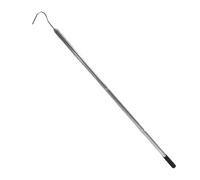 Jiawu Attic Pull Down Hook System, Designed As a Replacement for The Extendable Attic Pull Rod in The Ladder Pull-Down System Kit, 53.1 Inch Length Aluminum Stainless Steel Hook