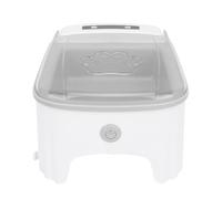 Jiawu Automatic Cat Feeder, Programmable Timer Large Capacity Non Tipping Automatic Pet Feeder, Pet Food Dispenser with Built-in Battery for Cats and Dogs (Gray)