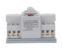 Jiawu Automatic Transfer Switch, 380V 63A 3P Mini Intelligent Dual Power ATS Circuit Breaker with EPS Fire Interface, Noiseless Operation for Office Buildings