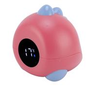 Jiawu Baby Bath Thermometer, Lightweight Portable Digital Display with Cartoon Design for Newborn Pool Bathtub, Plastic (Red)