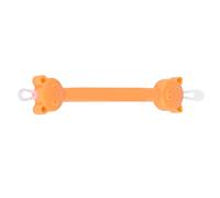 Jiawu Baby Nose Ear Cleaner Silicone, Orange Booger Remover Stick | Soft Silicone Tip for Gentle Cleaning, with Dual Spoon Ends, for Newborns and Toddlers
