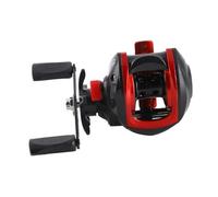 Jiawu Baitcasting Reel, Lightweight Powerful Smooth Metal Baitcaster Reel, Baitcast Fishing with Long Cast Spool Anti Backlash 7.2:1 Gear Ratio 8kg Braking Force for Saltwater (Right Hand)