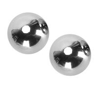 Jiawu Baoding Balls, 3.5cm Stainless Steel Hand Balls for Strength Flexibility Training Stress Relief, Chinese Health Exercise Massage with Storage Bag for Hand Exercise Stress