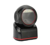 Jiawu Barcode Scanner Fast Decoding USB 2D 1D Omnidirectional Sensing for Computer Mobile Payment Shopping Mall ABS Material (Black)