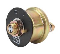 Jiawu Battery Disconnect Ignition Switch, OE 7H7290 Master Power Switch, Aluminum Alloy Ignition Disconnect with 2 Keys for Caterpillar Cat Excavators Dump Trucks Heavy Equipment