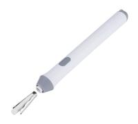 Jiawu Battery Operated Electric Eraser for Drawing, Automatic Pencil Eraser with 22 Refills, Compact & Portable for Art Students, Teachers, and Artists (White)