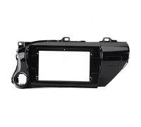 Jiawu Because Radio Stereo Fascia Panel Sports and Robust Framework for 2015-2018, Black Abs Material (Without power cord)