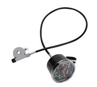 Jiawu Bicycle Computer, Mechanical Speedometer Odometer Cycling Stopwatch with Aluminum Alloy Body for 26 27.5 28 29 Inch Bikes Easy Installation