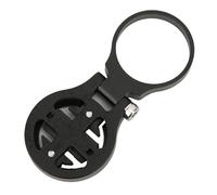 Jiawu Bike Computer Mount, Lightweight Aluminum Alloy Odometer Extension Mount, Adjustable Holder with Vertical Bend Adjustment for Mountain and Road Bikes (#1)