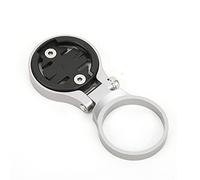 Jiawu Bike Computer Mount, Lightweight Aluminum Alloy Odometer Extension Mount, Adjustable Holder with Vertical Bend Adjustment for Mountain and Road Bikes (#3)