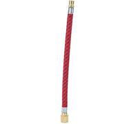 Jiawu Bike Pump Extension Tube, Soft Rubber Valve Hose (Copper Plated)