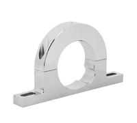 Jiawu Billet Aluminum 2 in Tube Steering Column Bracket 2310000030 Keyed Anti Drop Mount Replacement for Chevy Ford Universal Car (Silver)