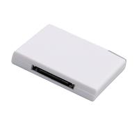 Jiawu Bluetooth Adapter, Bluetooth 5.0 4Mbps High Speed Plug and Play 30 Pin Adapter Receiver, Receiver with Dual Device Support for 30 Pin Docks and Mobile Devices