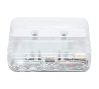 Jiawu Bluetooth Cassette Player, Bluetooth 5.0 Auto Reverse Function Stereo Cassette Player, Portable with Headphone FM Radio for Car Home Office (White)