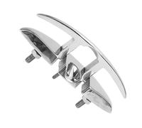 Jiawu Boat Cleat, 316 Stainless Steel Retractable Pull Up Cleat, Flush Mount Dock with Secure Rope Tying for Yacht Speedboat Kayak Canoe Deck