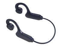 Jiawu Bone Conduction Headphones Bluetooth 5.3, LED Digital Display, IPX5 Wireless Earphones for Sports, Lightweight 64G Memory Card Support, Noise Reduction HD Calls