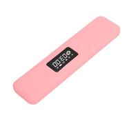 Jiawu Bone Conduction Stereo Sound Pink Pillow Speaker with Digital Display for Comfortable Sleep Support Card Playback Timer Function Manual Volume Control for Sleeping Adults and Children PC ABS