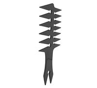 Jiawu Broad Toothhaar Comb Unique Style Hair Comb for Men for Long -term Use Absrown 1 X Hair Fits in Bag for Any Time (Black)