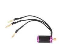 Jiawu Brushless ESC Combo, Advanced FOC Technology 4500KV Low Speed Torsion Smart Low Voltage Guard RC Car Motor, Brushless Motor with Storage Box, Connecting Wires, and Manual for