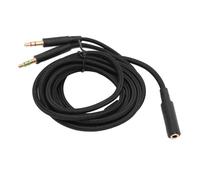 Jiawu Cable Replacement for Cloud Stinger, Mix, Headphone Adapter Cable, Headset Splitter Adapter Cord, Low Loss Twisted Pair OFC Wire, 1.95m