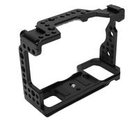 Jiawu Camera Cage for A7M3 A7R3 Durable Aluminum Alloy Video Rig with Arrow Storage Case Plate for Professional Photography