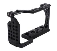 Jiawu Camera Metal Rabbit Cage Stabilizer for A6000 6300 6400 DSLR, Fast Loading Plate, Accurate Opening, Aluminum Alloy Protective Case for Video Film Making, Suitable for Filmmakers