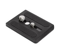 Jiawu Camera Tripod Arrow Storage Case Plate, Aluminum Alloy Tripod Head Plate Adapter for FSB 6T 8T DV2 DV8 DV10sb, 1/4in 3/8in Thread, CNC Machined