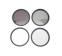 Jiawu Camerafilter Set Premium 4 Pack UV CPL ND8 Black Mist 1/4 for DSLR Objective Photography -aluminum Frame for 58-82 Mm Lens Filter, Ideal for Photographers (67)