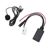 Jiawu Car Bluetooth 5.0 Wireless Module Handsfree Mic Replacement for C2 C4 C6 C8 207 307 407 607 807 AUX IN Adapter