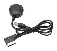Jiawu Car Bluetooth Adapter, Auto Connect Noise Reduction AUX Adapter, Bluetooth Music with AMI MDI Interface for A4 A5 A6 A7 S3 S4 Q5 Q7 Pre 2011