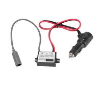 Jiawu Car Cigarette Lighter, Car Replacement Cigar Cable Connector Adapter, 12V 24V Step Up Converter to 30V 3.5A 16 AWG 30m Charger Power Cord for Cars Truck Bus RV