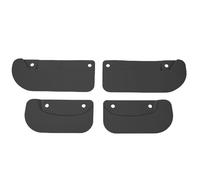 Jiawu Car Mud Flaps Hidden Style Mudflaps Guard Tire Protector for 2019-2025, Black TPE Material, Easy Installation for Vehicle Owners