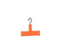 Jiawu Carp Fishing Knot Puller 3 Pack, Knot Tester Tightener Tool Strong T-Handle Design High-Carbon Steel Smooth Hook for Tying Hair Rigs Easy Use, Fishing Baiting Rig Tool (Orange)