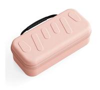 Jiawu Carrying Case Fit for ROG Ally X Impact Proof Large Capacity Game Console Storage Bag for Gamers (Roseate)