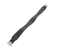 Jiawu ChafeFree Padded Textured Elastic Horse Girth 120CM, Contoured Chafeless English Girth for Competition, Anti-Slip Stainless Steel Buckle, Curved PU Leather Design for Dressage (100CM)