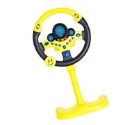 Jiawu Children Steering Wheel, 360 Degree Rotating Detachable Kids Steering Wheel, Simulation Driving Car Toy with Horn and Traffic Light Buttons for Toddlers Ages 3 Up (Type 3)